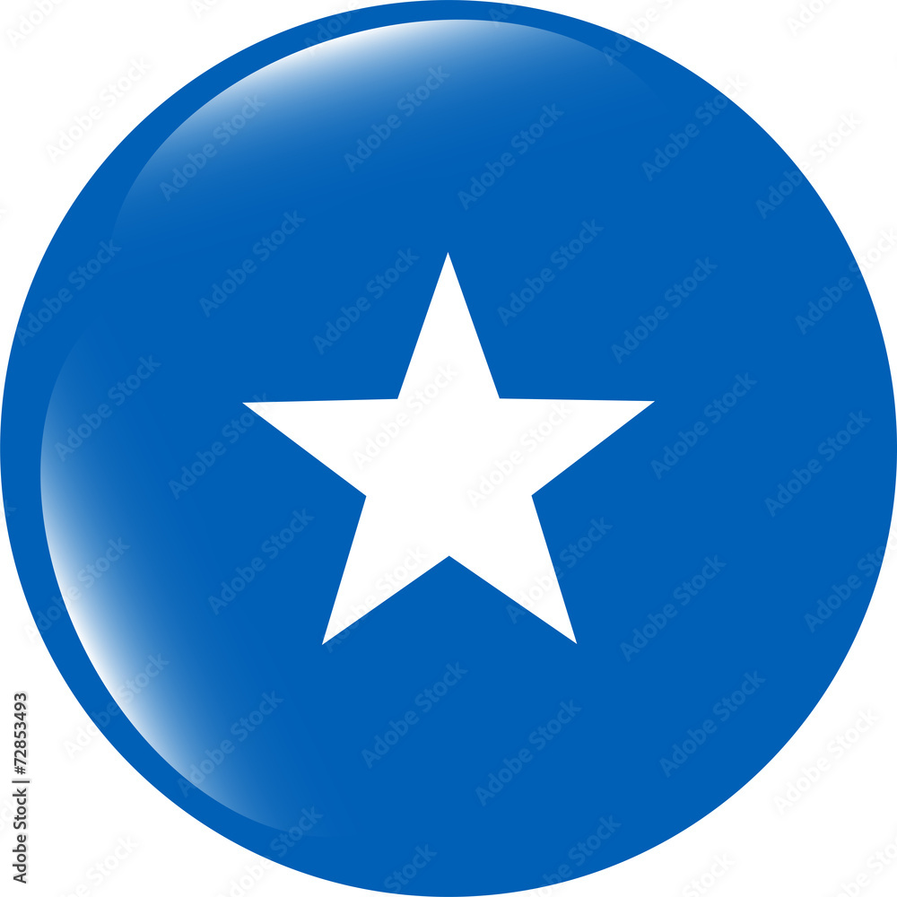 star on web icon, web button isolated on white background star on web icon, web button isolated on white background