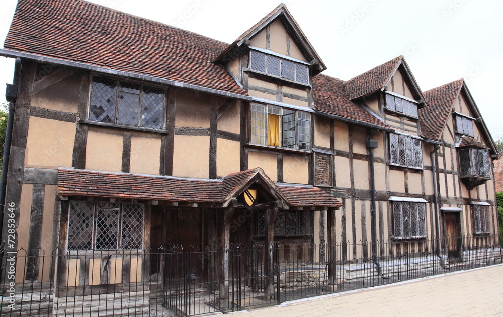 Shakespeare's birthplace at Stratford upon Avon