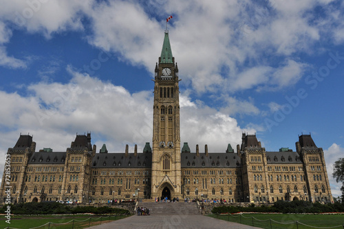 The Parliament Buildings in Ottawa