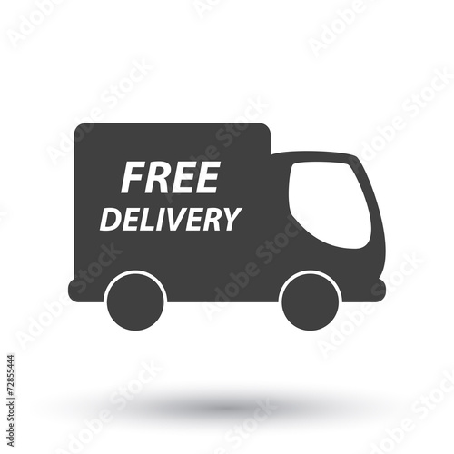 Free delivery icon