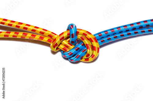 Quadro su tela Elastic straps rope