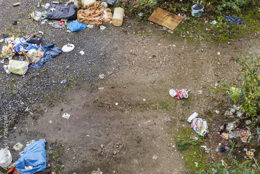 Obraz premium Müll Dreck Schmutz