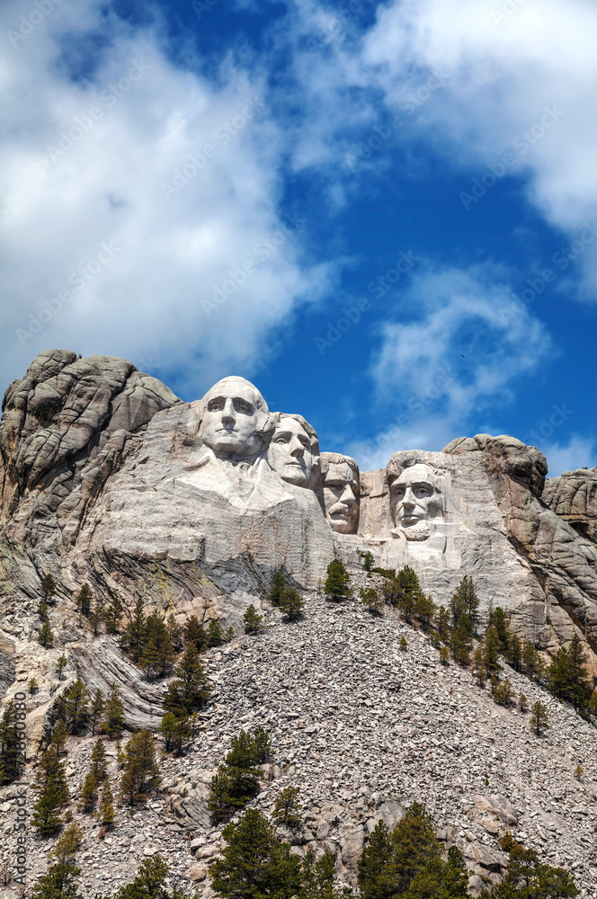 Obraz premium Mount Rushmore monument in South Dakota