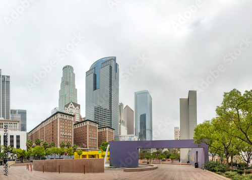 Obraz na płótnie Pershing Square in Los Angeles, California w salonie