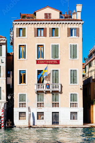 Hotel and Swedish Consulate in Venice, Italy