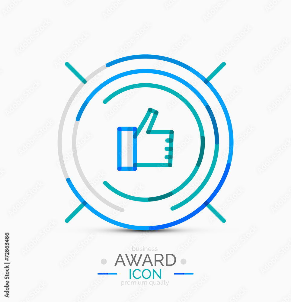 Obraz premium Award icon, logo
