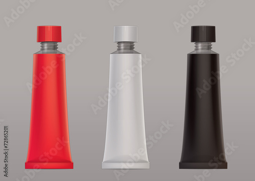 aluminum collapsible tube template for new design