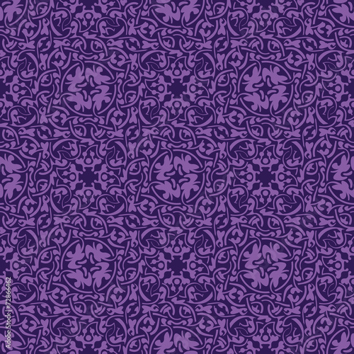 Violet seamless pattern