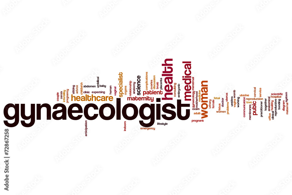 Gynaecologist word cloud