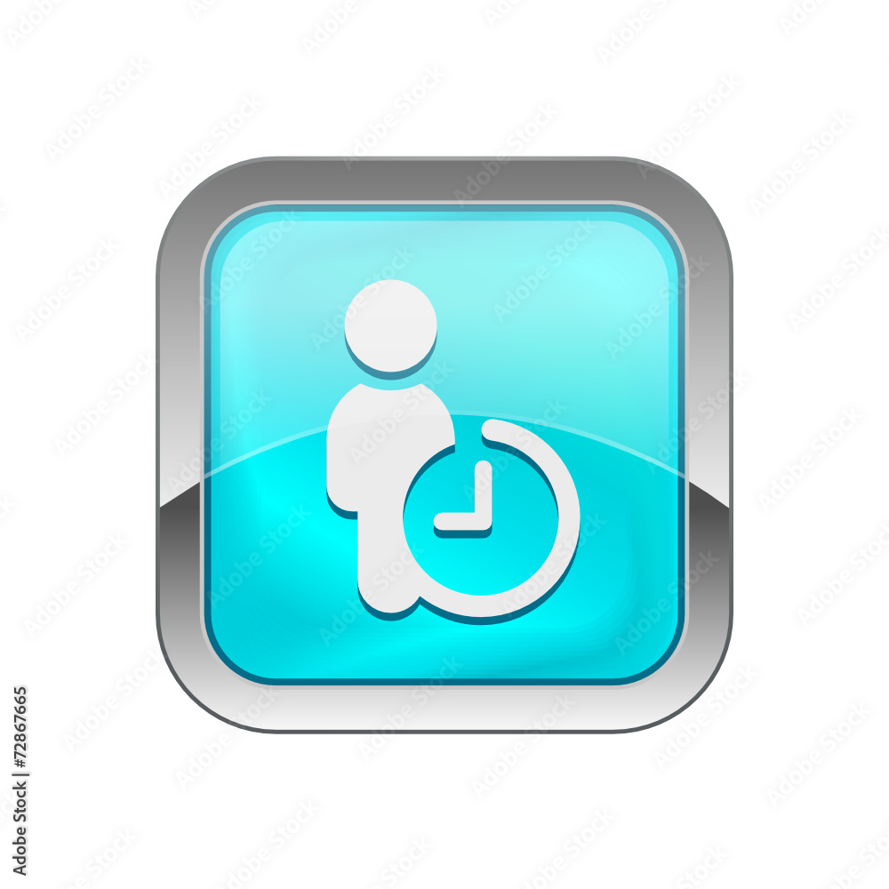 Glossy Vector Icon Glossy Vector Icon