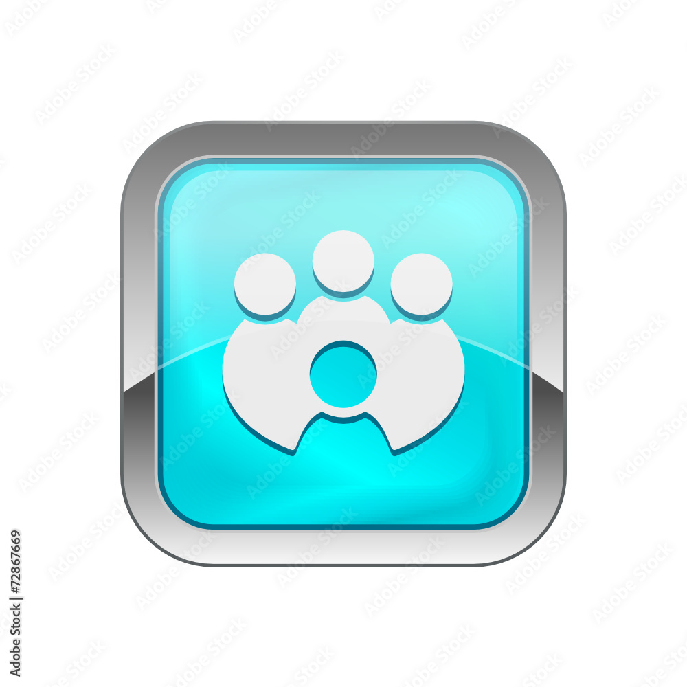 Glossy Vector Icon Glossy Vector Icon