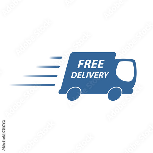 Free delivery icon