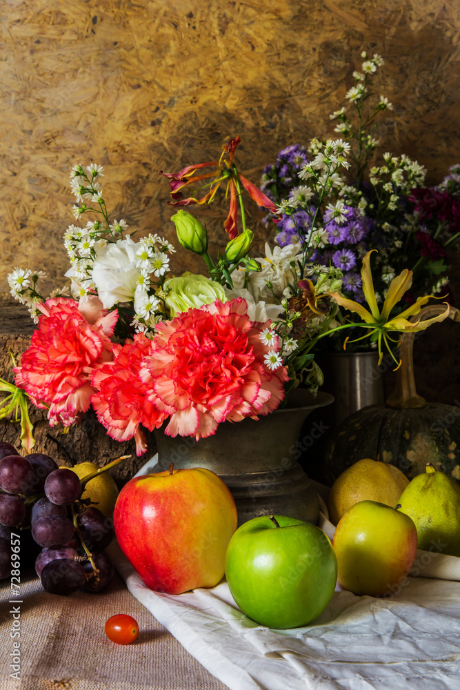 Still life with Fruits. Still life with Fruits.