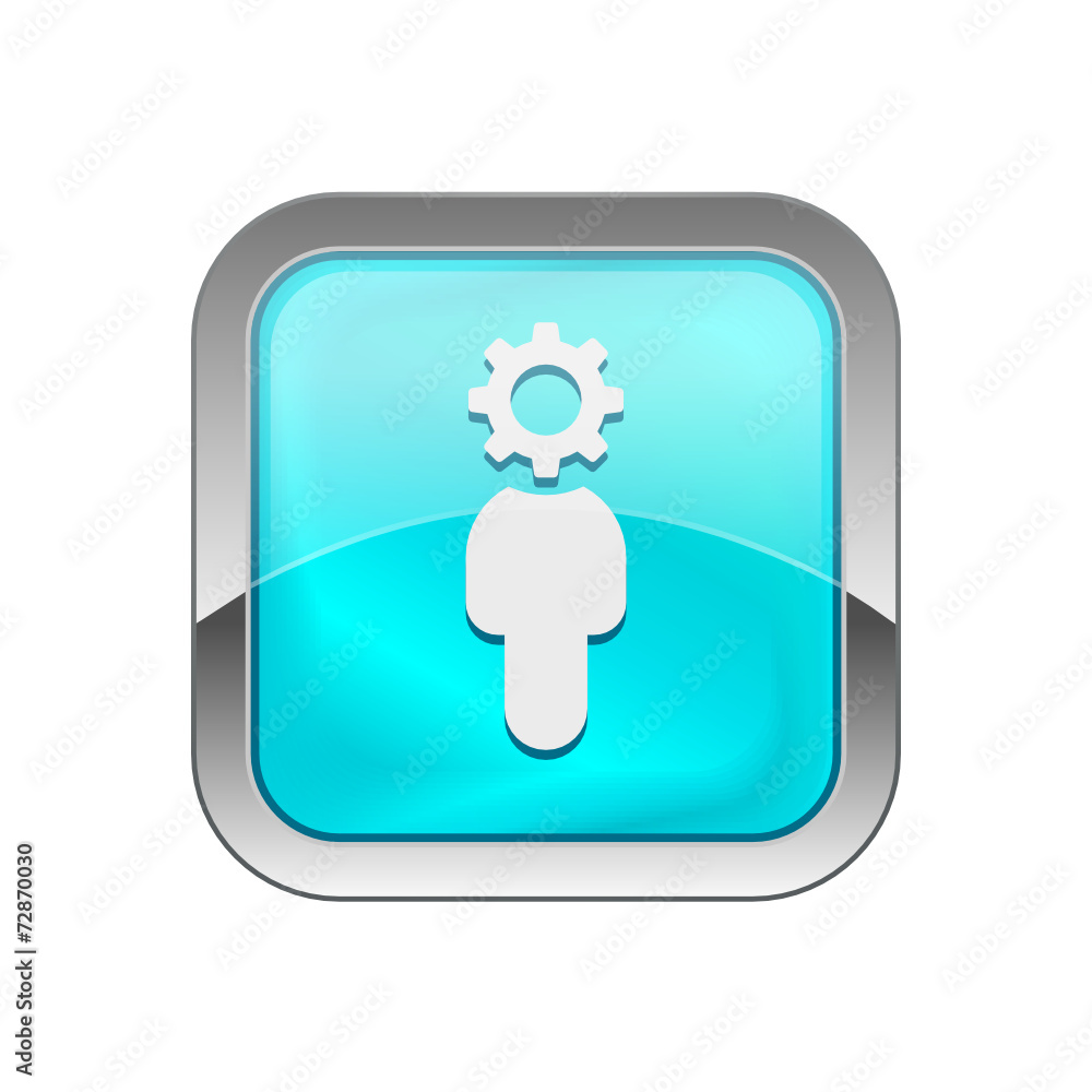 Glossy Vector Icon Glossy Vector Icon