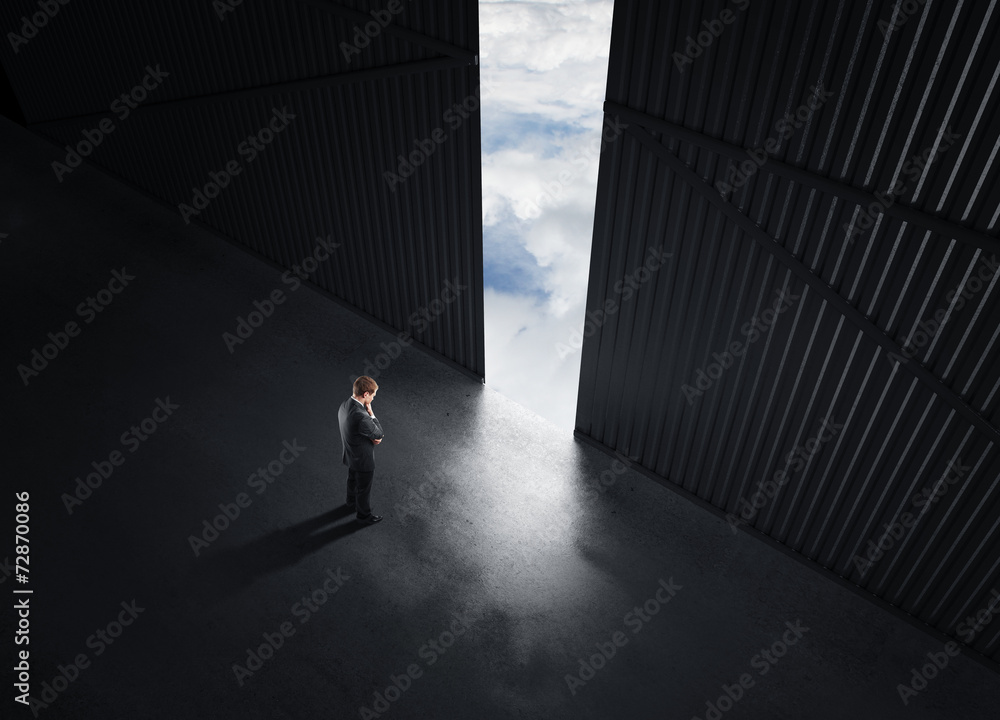 man thinking man thinking