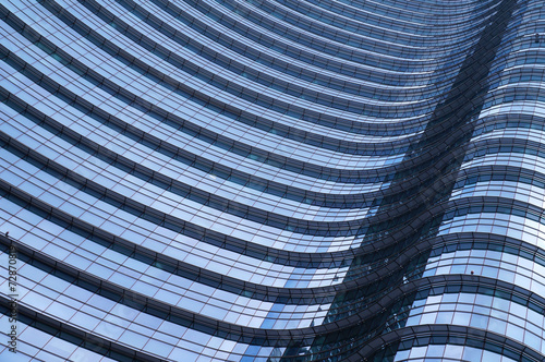 The image of a modern office building