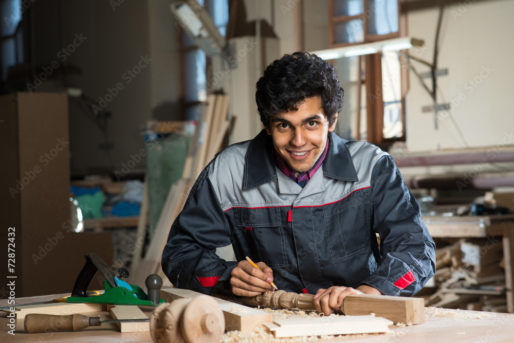 Carpenter at work Carpenter at work