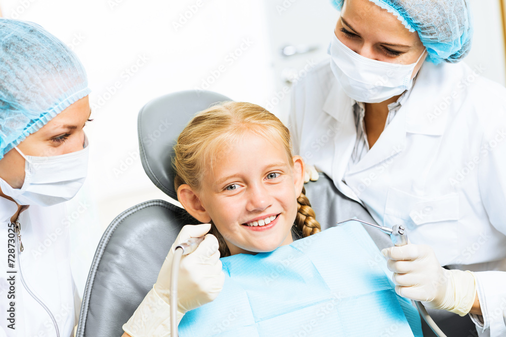 Dentist inspecting patient Dentist inspecting patient