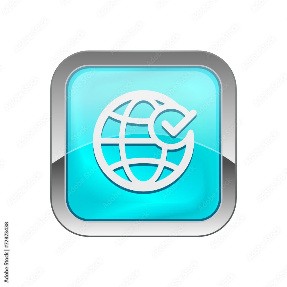 Glossy Vector Icon Glossy Vector Icon
