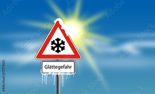 Schild Winter