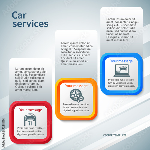 vertical-banner-auto-service-page-flyer-background