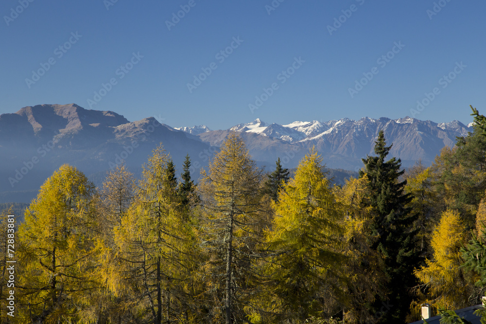 Alpen im Herbst