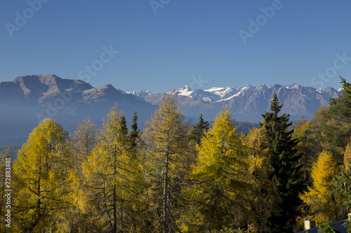 Alpen im Herbst