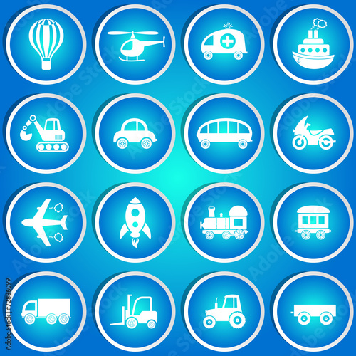 Transport icons