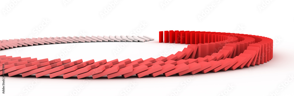 Fototapeta premium Domino