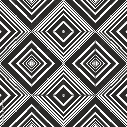Black and white seamless pattern