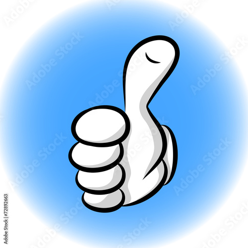 Cartoon Hand OK