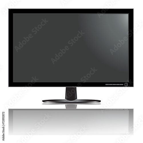 Wide, screen, computer, monitor
