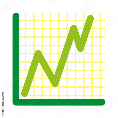 vector success graph simple background