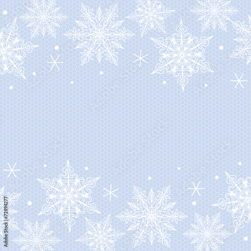 snowflakes border © Sveta_Aho