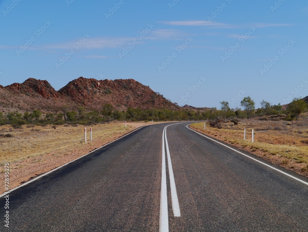 The Namatjira drive in the West Mcdonnel ranges