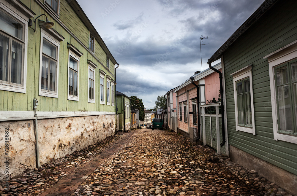 Streets of Porvoo, Finland