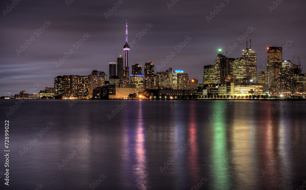 Night Shot Toronto City