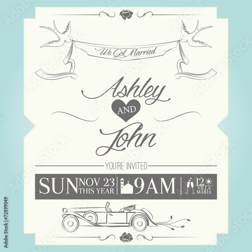 wedding card