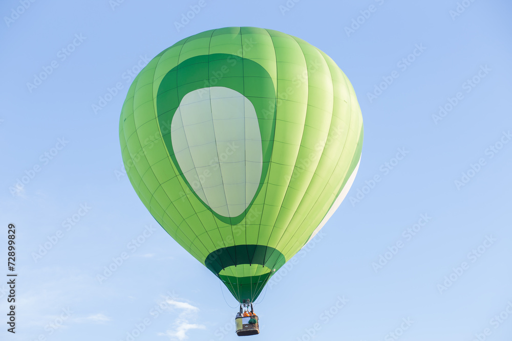 Naklejka premium Hot air balloon