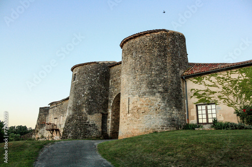 Maison dans un château, Poitou