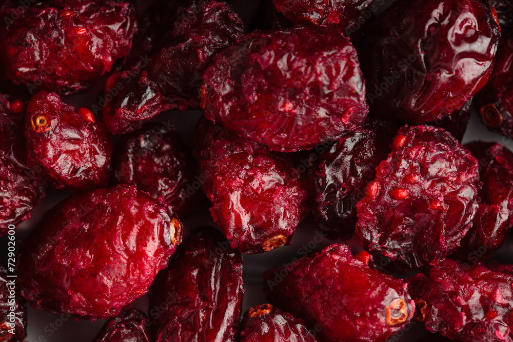 Diet healthy food. Dried cranberries cranberry fruit Diet healthy food. Dried cranberries cranberry fruit