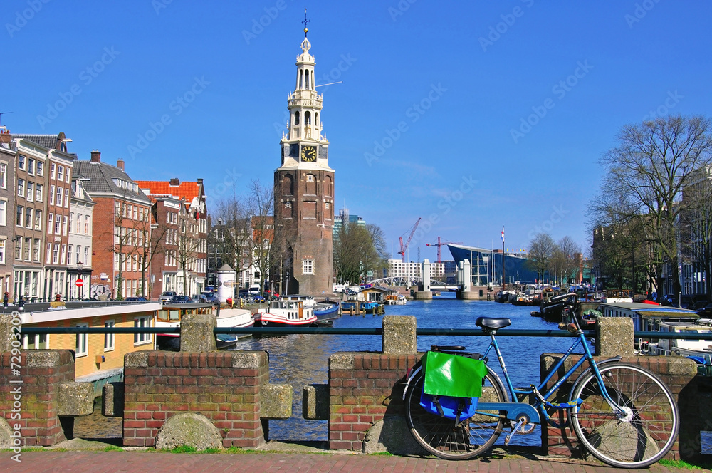 Waterfront in Amsterdam