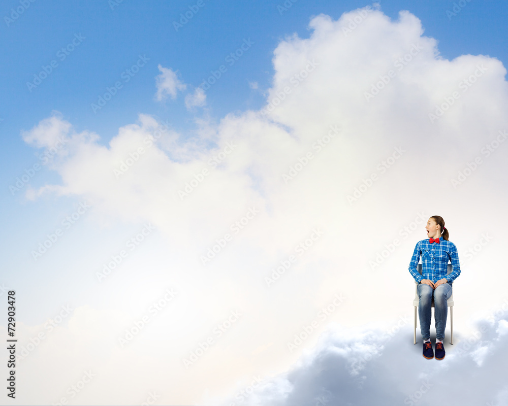 Woman in heaven Woman in heaven