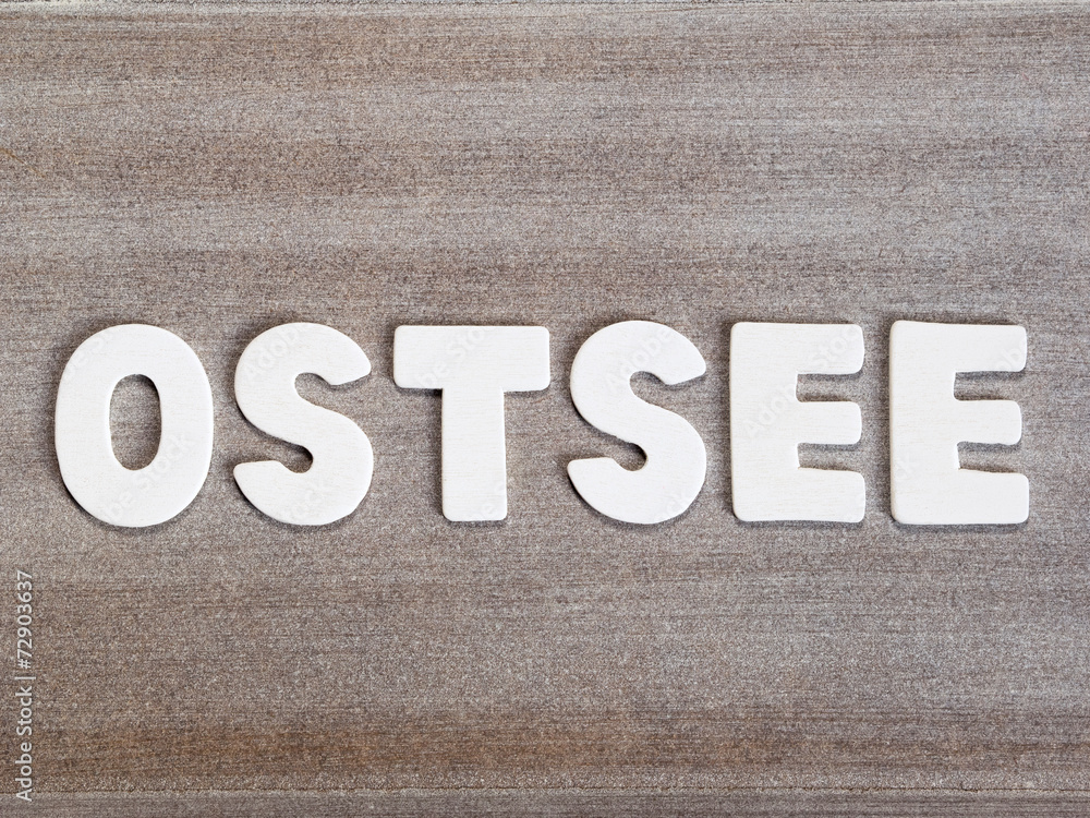 Fototapeta premium Ostsee - Strand - Urlaub - Sommer - Sommerferien - Erholung