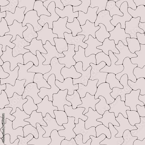 Seamless Irregular Shapes Pattern