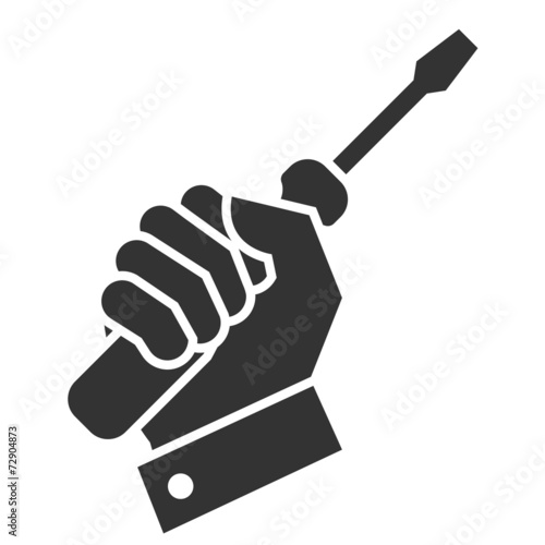 hand turnscrew icon