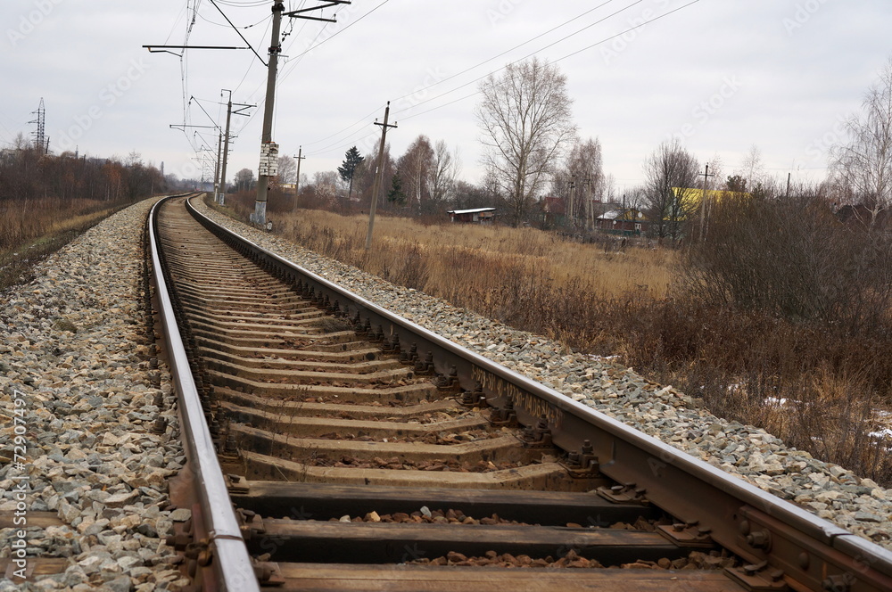 Obraz premium железная дорога