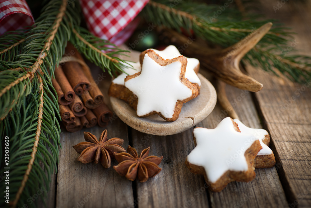 Weihnachtszeit, Zimtsterne Weihnachtszeit, Zimtsterne