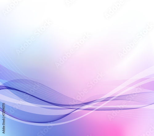 Abstract transparent wave background
