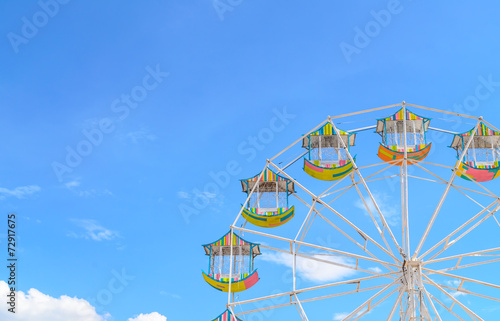 Fototapeta Naklejka Na Ścianę i Meble -  Ferris wheel playground